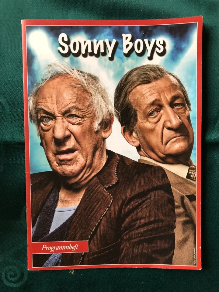 SCHLOSSPARK THEATER Programm alte Eintrittskarte SONNY BOYS DIETER HALLERVORDEN - Bild 1 von 2