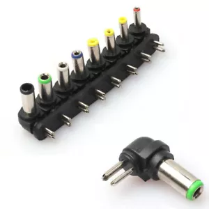 8pcs PC Notebook Laptop AC DC Power Charger Adapter Tips Connector - Picture 1 of 4