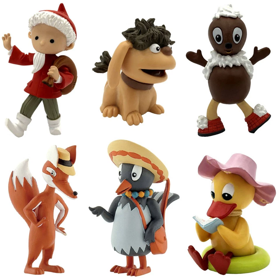 Bullyland Figuren Sandmännchen,Pittiplatsch,Schnatterinchen *NEU*
