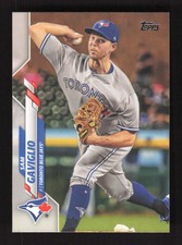 2020 Topps   Sam Gaviglio #608 Toronto Blue Jays