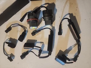 Open Box 1 Has O-Ring Missing 80W Angel Eyes Halo LED Lights Bulb For BMW E39 - Picture 1 of 6