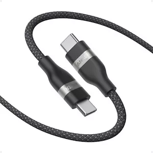 Anker Nano USB C Cable 240W Charging 3ft Flexible Braided Cord for iPhone 16/Mac - Picture 1 of 6