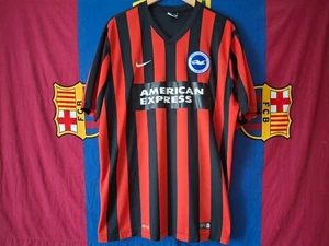 2014-15 Brighton Away Soccer Jersey Authentic Football Shirt Nike Size ХХL Men’s - Picture 1 of 18
