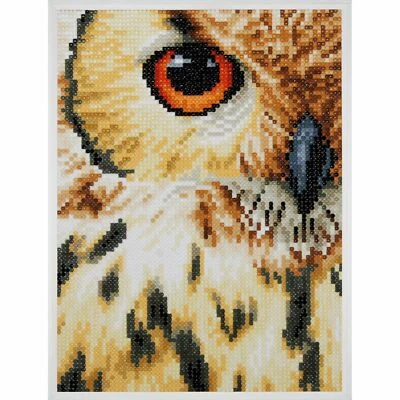   Lanarte 0184320  Hibou  Broderie Diamant     - Photo 1/4