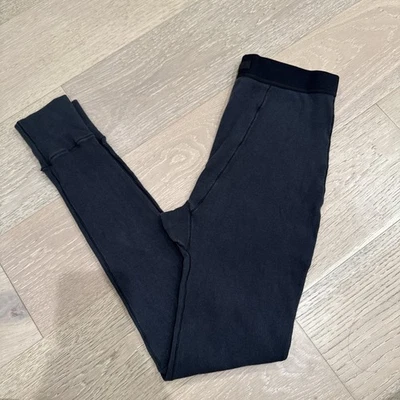 Skims Size Medium Long John Leggings Size Medium Black - Image 1 of 4