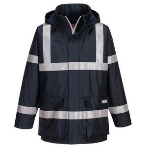 PORTWEST Bizflame FR Antistatic Rain Jacket - Picture 1 of 2