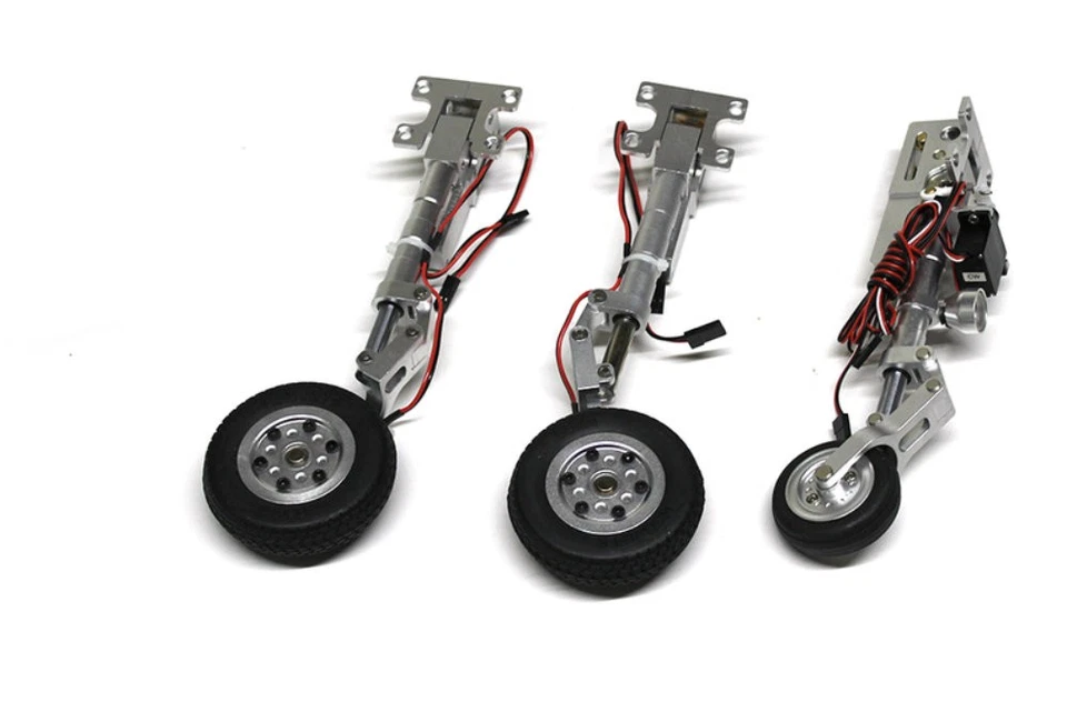 HSD Einziehfahrwerk komplett Super Viper 105mm 1500mm Aluminium mit Servos - Bild 1 von 1