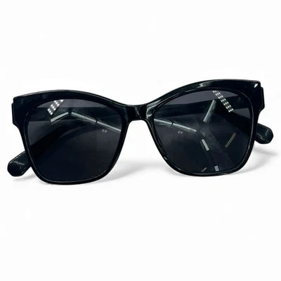 Lucky Brand  sunglasses black full-rim cat-eye Sunnies 100% UVA/UVB protection - Image 1 of 4