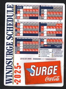 Wichita Wind Surge 2025 Magnet Schedule Coke Texas League Twins Affiliate - Picture 1 of 1