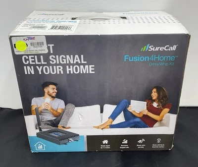 SureCall Fusion4Home Omni/Whip Home Cell Phone Signal Booster Kit for 2G-3G-4G - Image 1 of 4