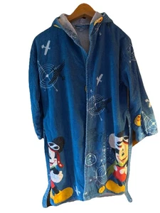 Auténtica bata de albornoz con capucha de Mickey Mouse de felpa suave talla YXXL de Disney - Imagen 1 de 2