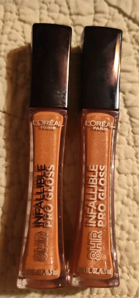 2x L'Oreal Infallible Pro Matte Liquid Lipstick / Gloss 825 DULCE DE LECHE ~ New - Image 1 of 1