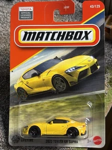 Matchbox 2025 2023 Toyota GR Supra 43/125 Diecast Car - Picture 1 of 6