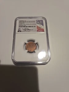 Blank 1c Planchet NGC North East Error Collection - Picture 1 of 6