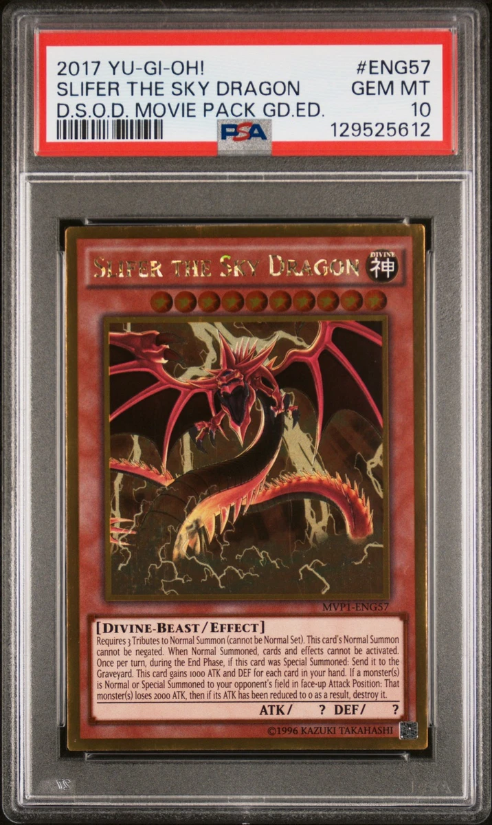 Slifer The Sky Dragon Yu-Gi-Oh! TCG Professional Sports