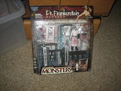 McFarlane Toys Monsters Dr. Frankenstein 实验室玩具套装系列 2 1998 全新 — 第 1/4 张图片