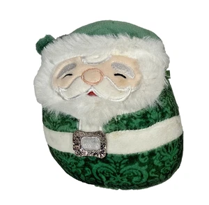 Squishmallows grüner Weihnachtsmann Plüschtier 4,5 Zoll Stofftier Strumpf Füller Geschenk - Bild 1 von 3