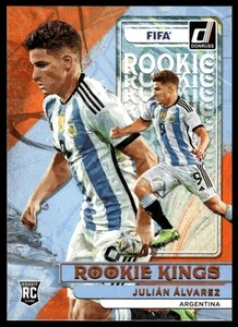 2022-23 Donruss Rookie Kings Orange Julian Alvarez Argentina #2 Soccer - Picture 1 of 2