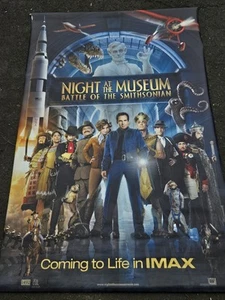 LARGE Movie Banner Theater Promo "Night At The Museum" Ben Stiller 5 FT X 7.5 FT - Picture 1 of 10
