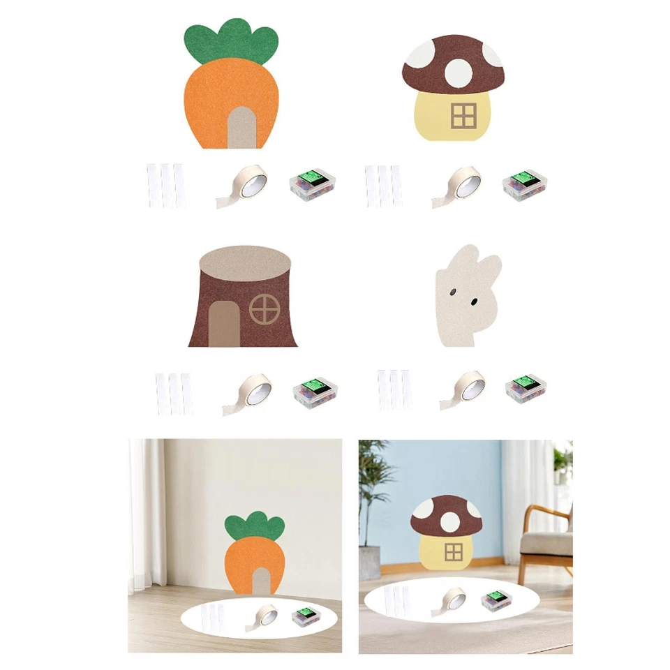 Felt Bulletin Board Decorative Thick Wear Resistant Memo Board Photo Message - Image 1 of 1