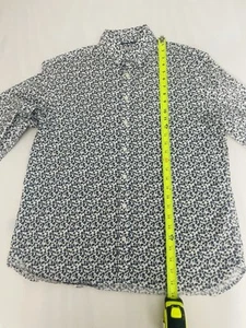 Jos uomo nuovo con etichetta. A. Camicia su misura con bottoni floreale Bank, XL, blu - Foto 1 di 5