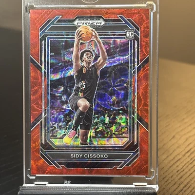 2023 Panini Prizm Draft Picks- Sidy Cissoko #40 Red Scope Prizm /88 (RC) - Image 1 of 2