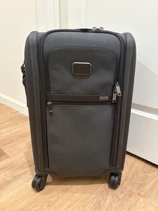 Tumi Alpha International Dual Access 4 Wheeled Carry-on - Anthracite - Picture 1 of 13