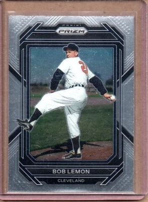 Panini Prizm Bob Lemon #299 2023 (casi nuevo/como nuevo) Foto 1 de 2
