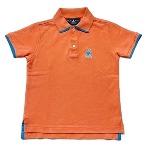Boys' Psycho Bunny Pique Polo Shirt Size XS (5/6) - Picture 1 of 4