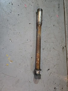 1971 Harley 125 Rapido Front Axle Washer And Nut - Picture 1 of 4