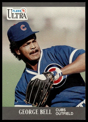 1991 Ultra #55 George Bell - Image 1 of 2