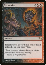 Tyrannize Shadowmoor LP MTG