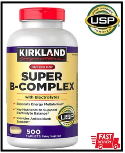 Kirkland Signature Super B-Complex with Electrolytes, 500 Tablets - Picture 1 of 3