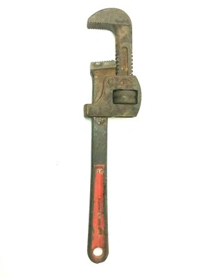 Used No 14 Made in USA R Metal Hand Tool Pipe Wrench B28 Ridgid? Mechanics  - Imagem 1 de 4