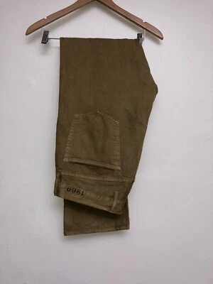 Jeans Gap vintage para hombre caqui/marrón/dorado 1969 calce recto 36 X 34 Foto 1 de 4
