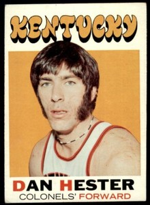 1971-72 Topps Dan Hester Kentucky Colonels #166