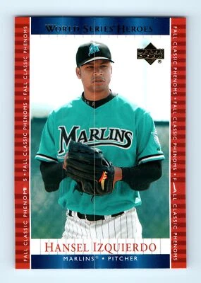2002 Upper Deck World Series Heroes #115 Hansel Izquierdo - Image 1 of 2