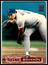 1994 Stadium Club #55 Brian Bohanon Texas Rangers