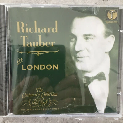 RICHARD TAUBER in London (UK CD Testament SBT 1006 / OVP) - Bild 1 von 2