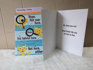 Friendship (Funny, Cats) Hallmark Heartline Card with Envelopes - Pack of 14 - Picture 1 of 1