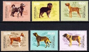 Portugal 1981 Animals, Dogs, Various Breeds, Set of 6 UNM / MNH - Picture 1 of 1