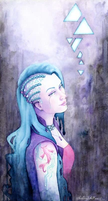 PÓSTER Cybel A3 Cyberpunk Ciencia Ficción Robot Fantasía Futurista Shadowrun Arte Eco Reino Unido Foto 1 de 3