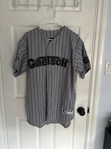 Gretsch Majestic Baseball Shirt 125th Anniversary - Grey-Large - Picture 1 of 2
