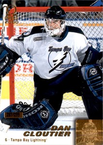 1999-00 Pacific Omega Gold #213 Dan Cloutier /299