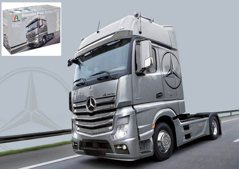 Italeri MERCEDES ACTROS MP4 GIGASPACE KIT 1:24 - Photo 1/1