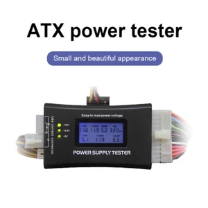 20/24 Pin LCD Display Computer Power Supply Tester Measuring for ATX BTX ITX TFX - Afbeelding 1 van 11