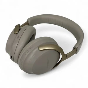 Bose QuietComfort Ultra Headphones Sandstone Noise Cancelling Wireless Tested JP - Picture 1 of 5