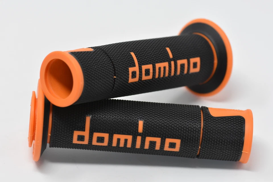 KTM Supermoto 950 R LC8 2007 - 2008 Orange Black Domino A450 Race Grips - Image 1 of 1