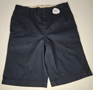 Boys Adjustable Waist Gap Kids Shorts Dark Blue Size 14 Husky - Picture 1 of 10