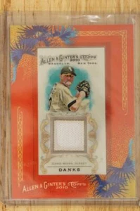 John Danks Baseball White Sox 2010 Topps World Champions Jersey Bat Relic AGR-JD - Picture 1 of 2
